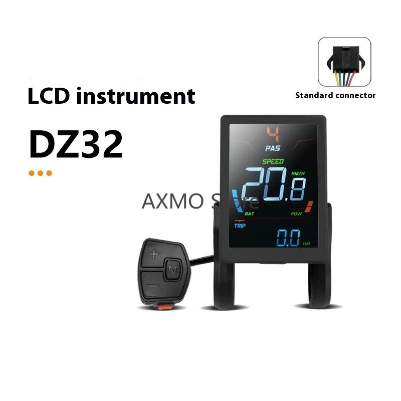 

5pin LCD DZ32 Color Display Instrument for 24V36V48V Electric Bicycle,Electric Bicycle Accessories