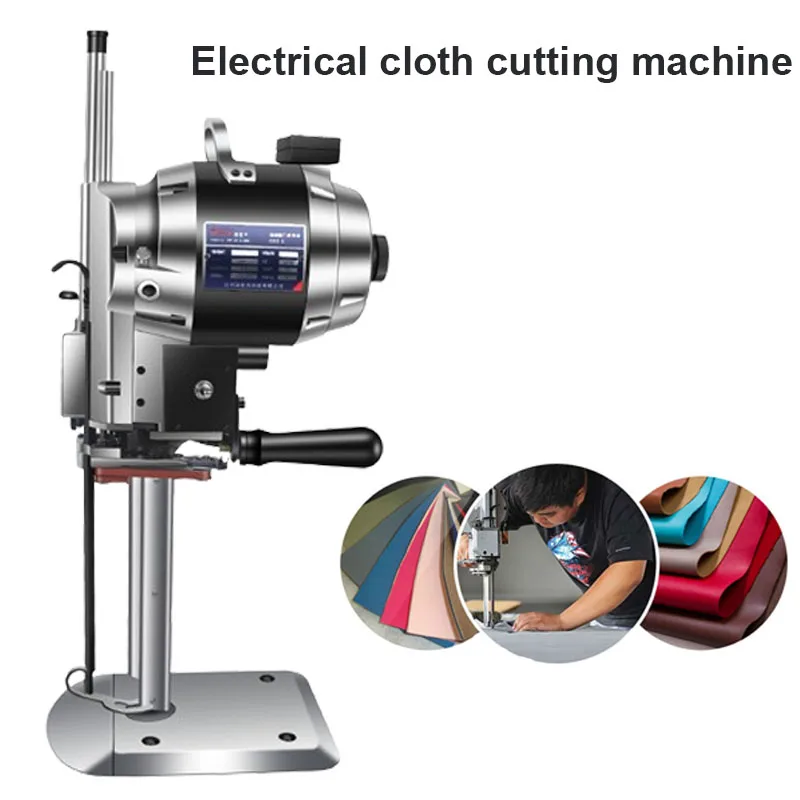 

220V Vertical Straight Knife Garment Cutting Machine 1100W Electric Cutting Knife Cloth Cutting Leather Paper Electric Scissors