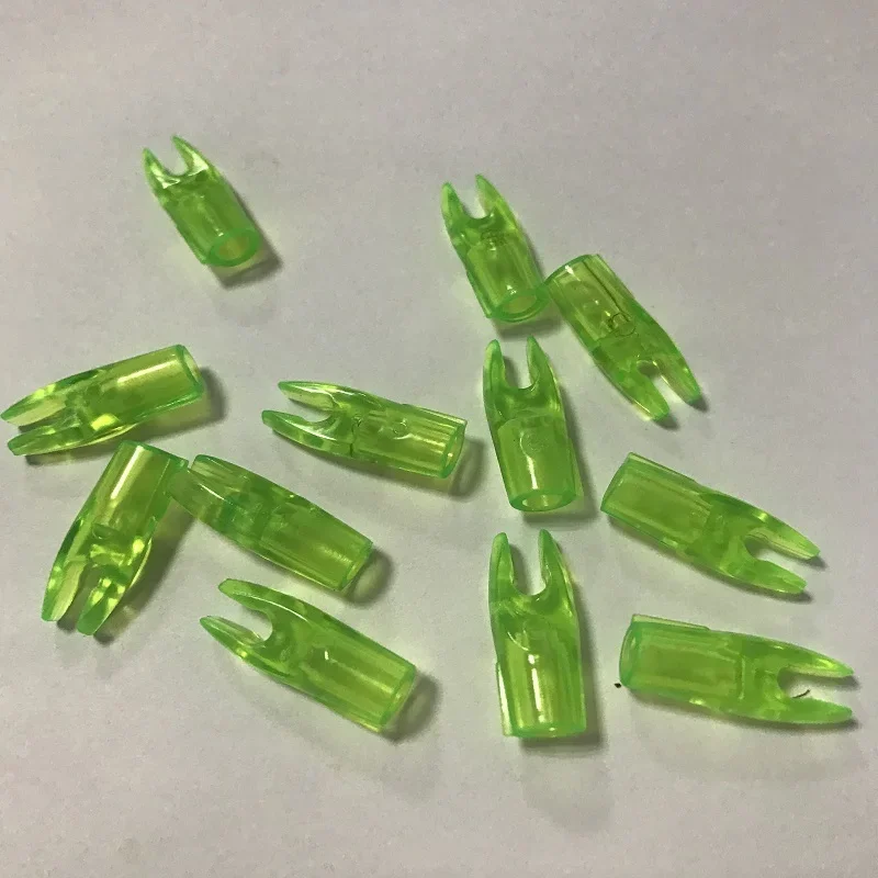 24 قطعة السهم الرماية البلاستيك ID3.2mm دبوس نوك ل سهم الكربون القوس والنشاب التقليدية مجمع القوس اكسسوارات الصيد الرماية