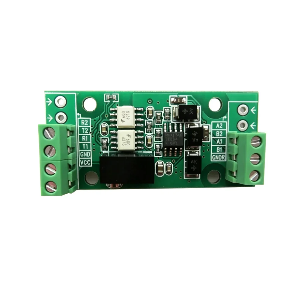 TTL to RS485 RS232 Module Optical Isolation Converter 3.3V 5V Single Dual Channel Terminal Type Serial Communication Board
