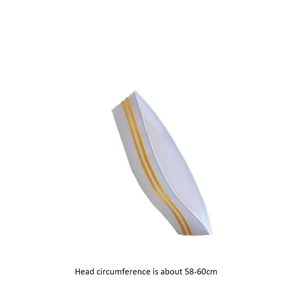 Gorro delantero, gorro de Chef para hombres y mujeres, gorro de trabajo de cocina para restaurante, gorros de barco, gorro de camarero para Catering, gorro de cocina para Hotel