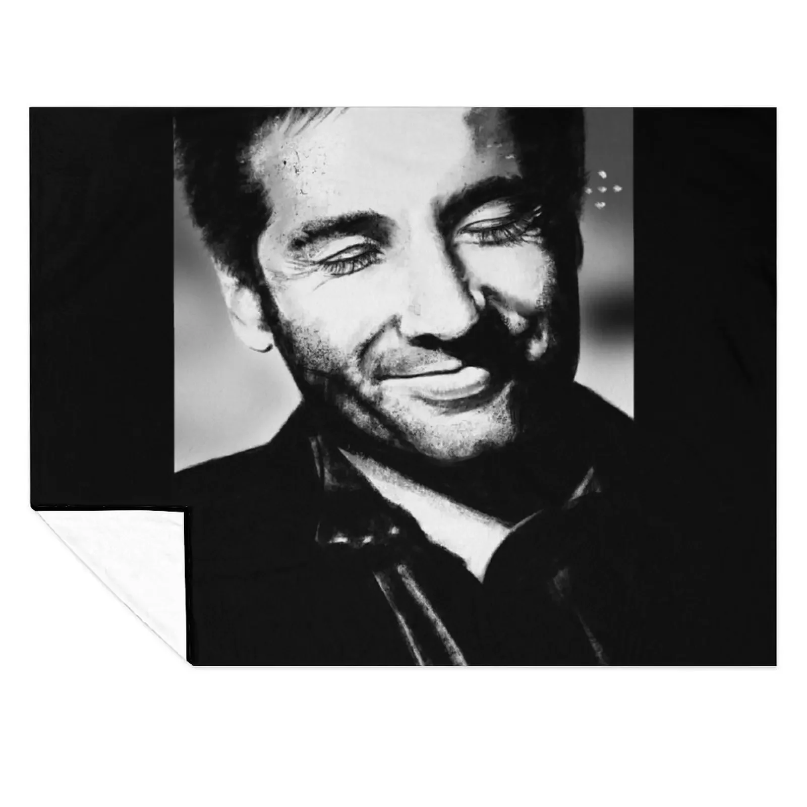 

David Duchovny Fan Art Throw Blanket warm winter Retros Decorative Sofa Bed covers Blankets