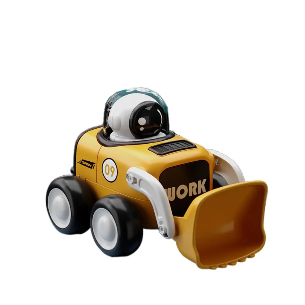 

Engineering Vehicle Astronaut Car Whistle Toy Excavator Whistling Childrens Cartoon Toy Car Cartoon Bulldozer