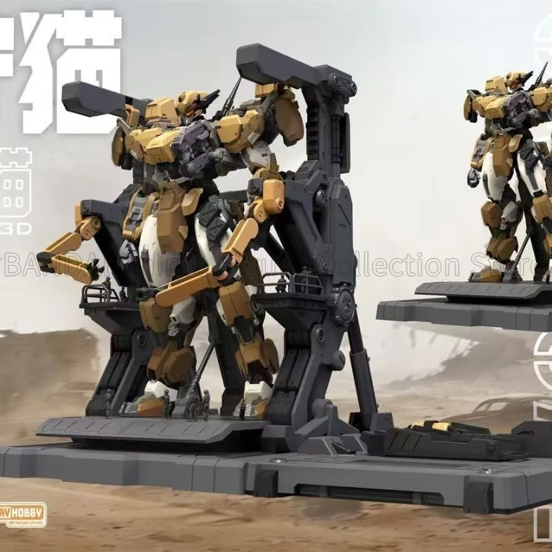 In Stock Mingjiang Legend Blue Whale Series Lynx & Caracal REA-03 Assembly Model Toy Gift Collection Display Ornament