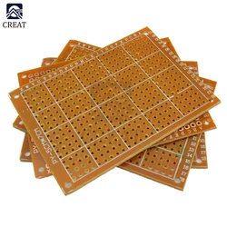 10PCS/Lot Universal PCB Board 5x7 5 x 7 cm 2.54mm DIY Prototype Paper Printed Circuit Panel 5x7cm 50x70mm Single Sided Board