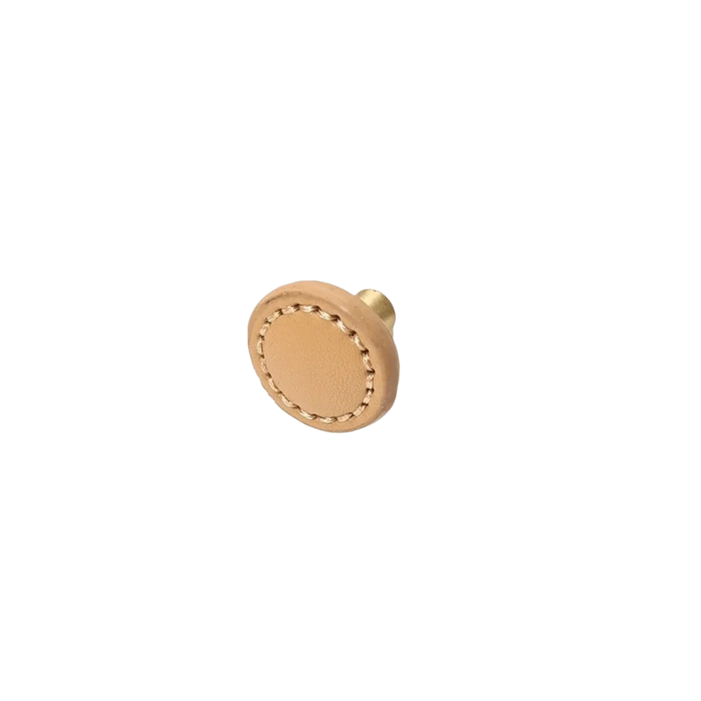 Classic Zinc Alloy Leather Drawer Handle Single Hole Durable Heart Shaped Handle Small Small Hole Handle Kitchen Cabinet