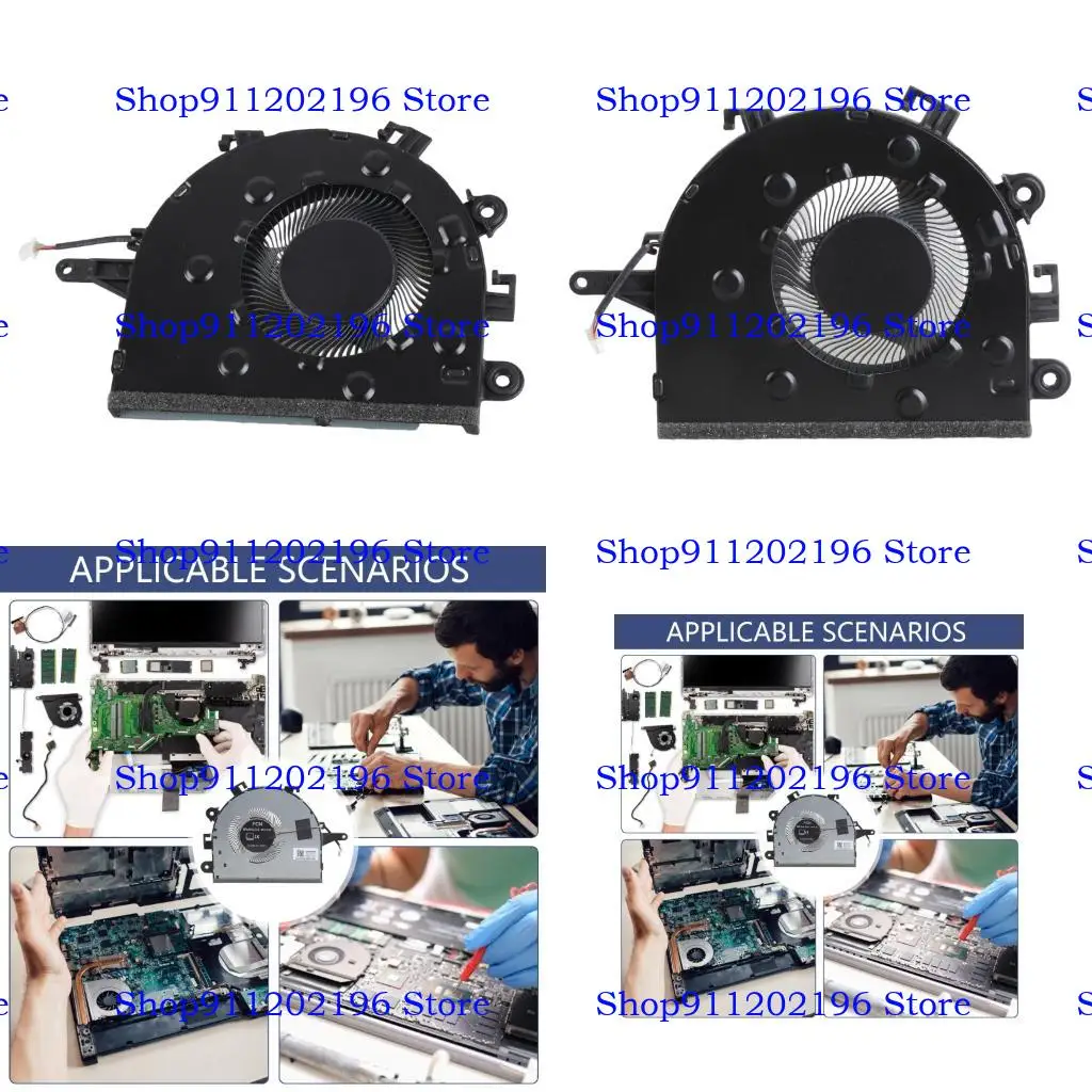 

P82A Cooling Fan CPU Cooling Computer Replacement Cooling Fan Radiator for 17IML05