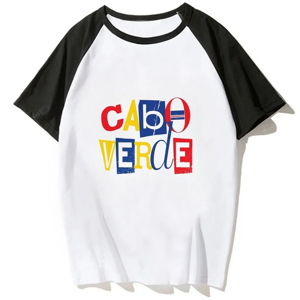 Cabo Verde top tees shoujo alternative  aesthetic baddie y2k kawaii t shirt baddie jojifuku clearance sales japanese alternative