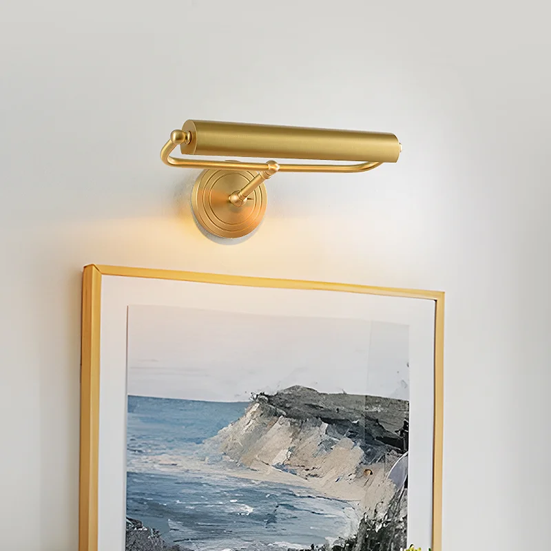

Brass hanging painting lamp，bathroom mirror light，living room bookcase supplement light light，Room decoration led vanity lights