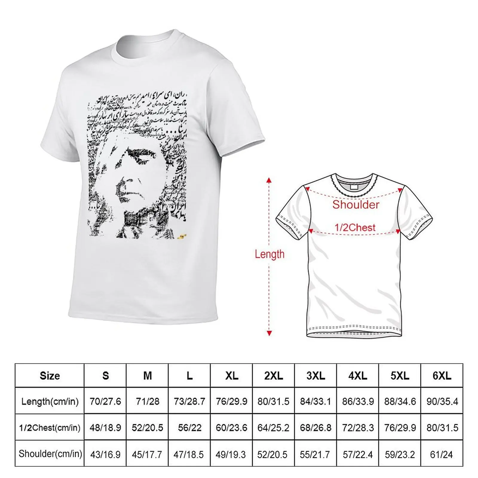 Shajarian The MAESTRO T-Shirt cotton t shirt man man t shirts high quality luxury brand printed t shirts for man T-shirt