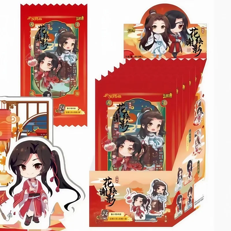 

Kayou подлинное аниме Tian Guan Ci Fu Heaven Official'S Blessing Hua Xie Hui Ying Blessing Edition Standing Plates Collection Card