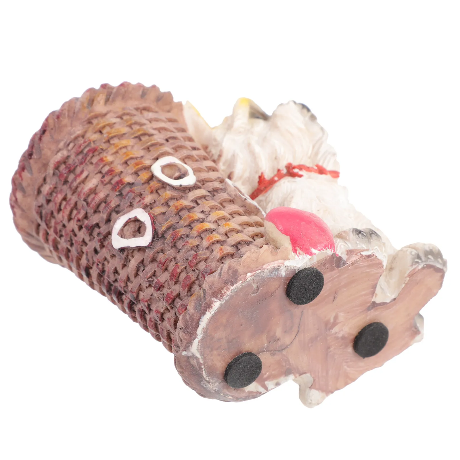 Unique Dog Modeling Resin Pen Stand Storage Container for Pens Pencils Markers Rulers Paper Clips Brushes Artistic Home