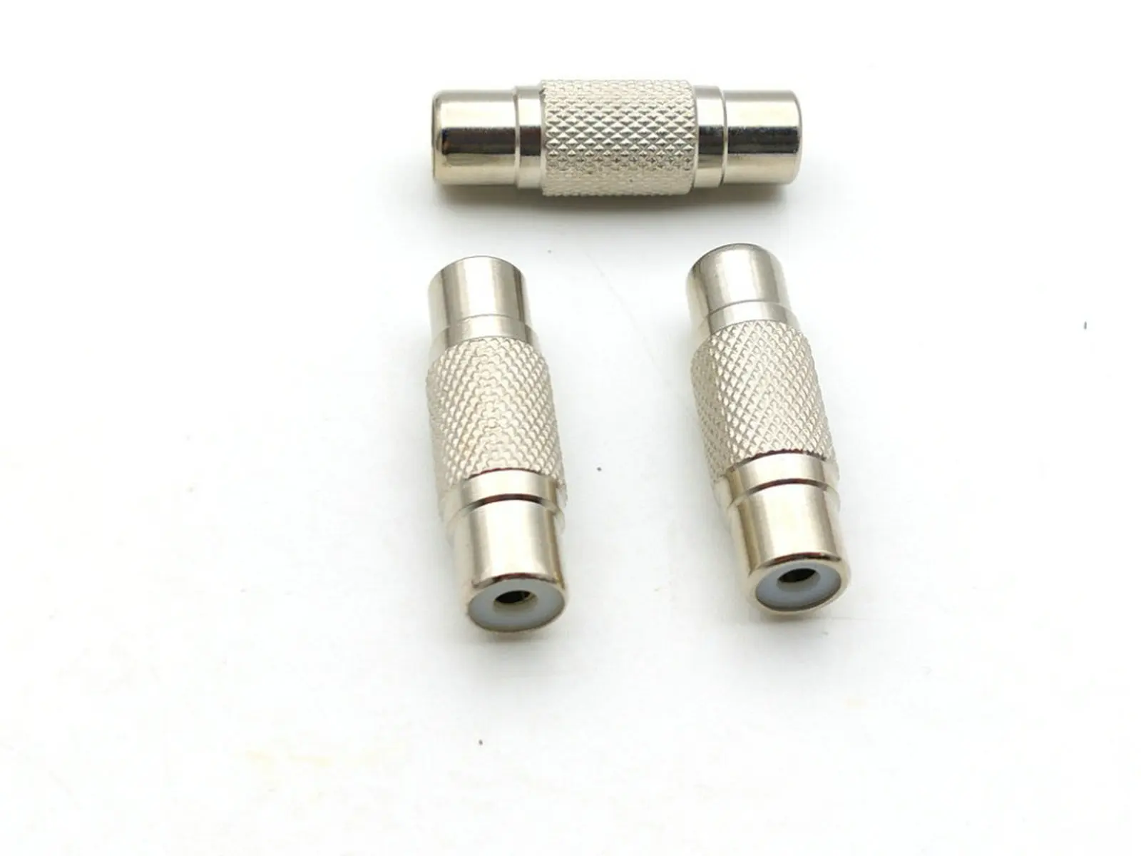 50 Stuks Rca Av Audio Video Coupler Vrouw Tot Rca Vrouwelijke Adapter Connector