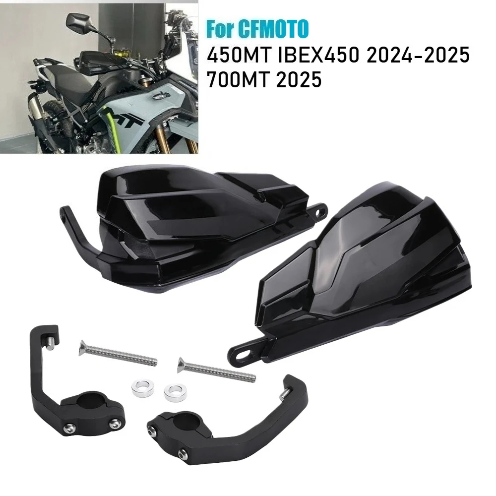 

Handlebar Windshield Handguard For CFMOTO 450MT 700MT 2024 2025 MT450 Hand Guard Protector Brake Clutch Lever Protection Shield