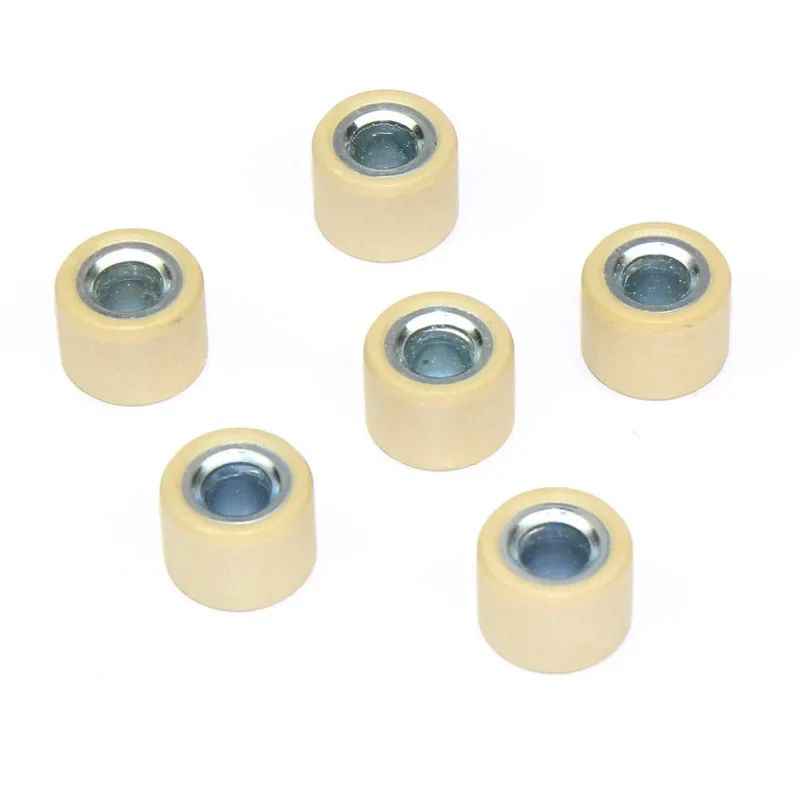 Pack of 6pcs Variator Roller Weights 16mmx13mm 16X13 18x14 For 139QMB 50cc 125 150cc GY6 Scooter Motorcycle Parts