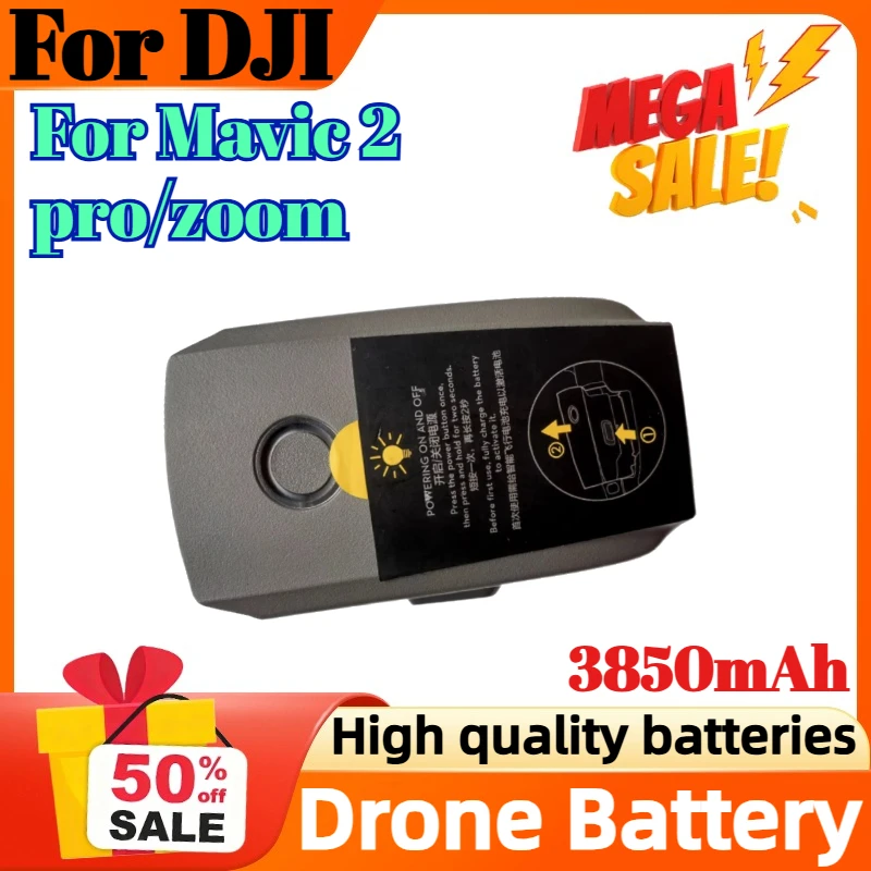 

3850mAh Drone Battery for DJI for Mavic 2 Pro/zoom Large Capacity Intelligent Flight Battery Activated 0 Cycle