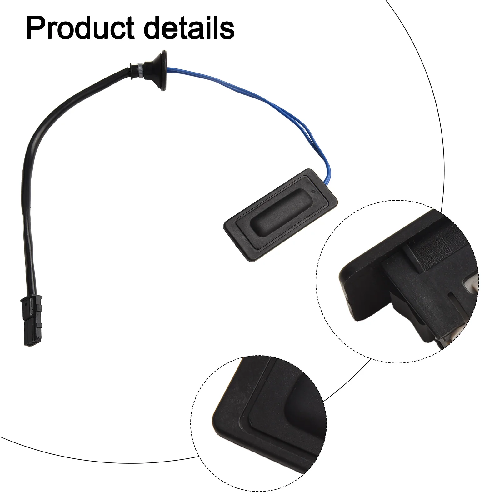 Car Tailgate Switch Trunk Lid Opening Button For Vauxhall For Mokka For Mokka X 95034856 Tailgate Opening Switch