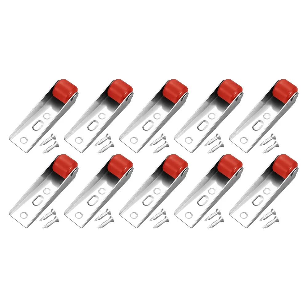For Sliding Doors For Storage Racks Furniture Casters Rubber Wheels Silent Side Mount Roller Effortless Sliding