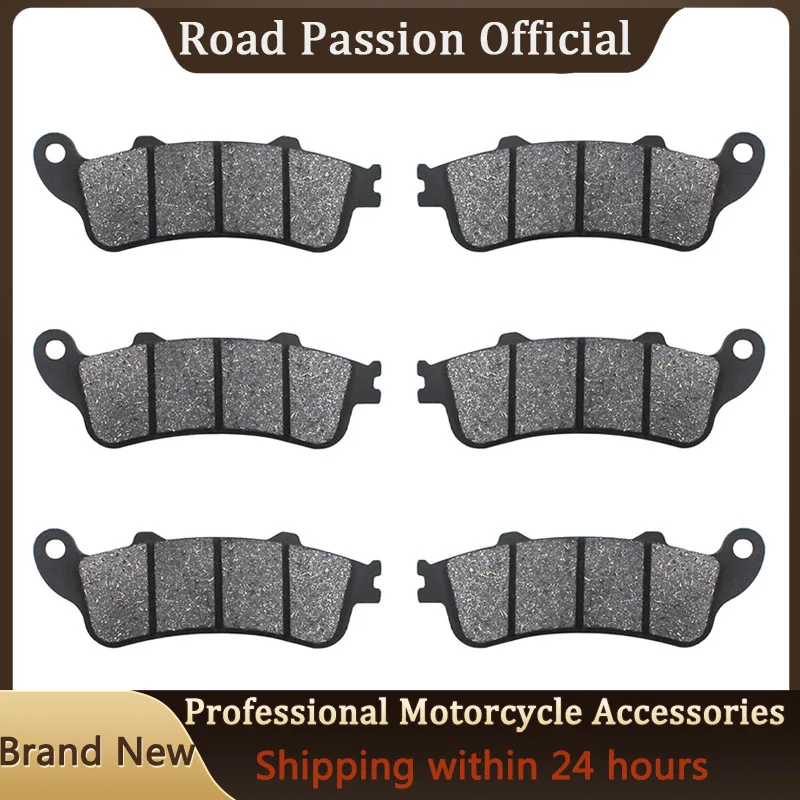 

Road Passion Motorcycle Front & Rear Brake Pads For HONDA ST 1300 Pan European 2002-2007 GL 1800 Goldwing A 2001-2016