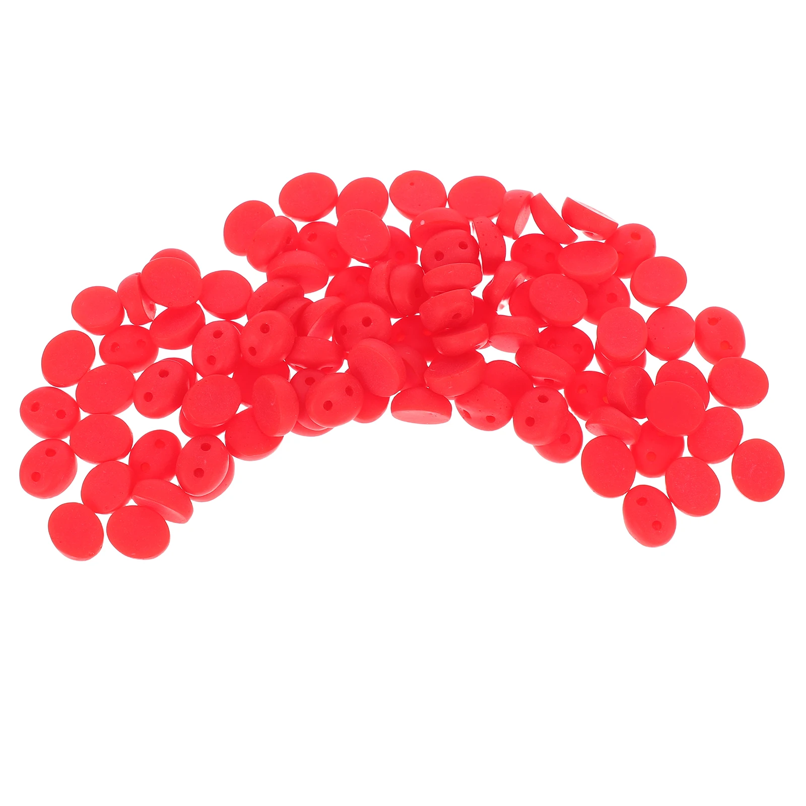 

100pcs Nose Accessories Pig Snout Resin Craft Supplies Crochet Embellishments Flatback Clay Decor Handmade Charms Stuffed
