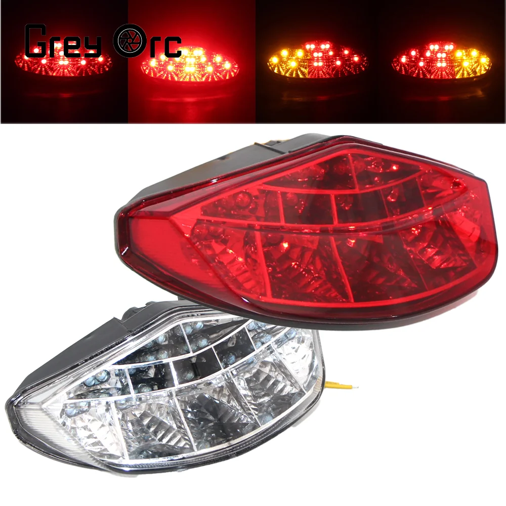 

For Ducati Monster 696 795 796 1100 /S/EVO Integrated LED Tail Light Turn signals lighting Motorcycle Accessories