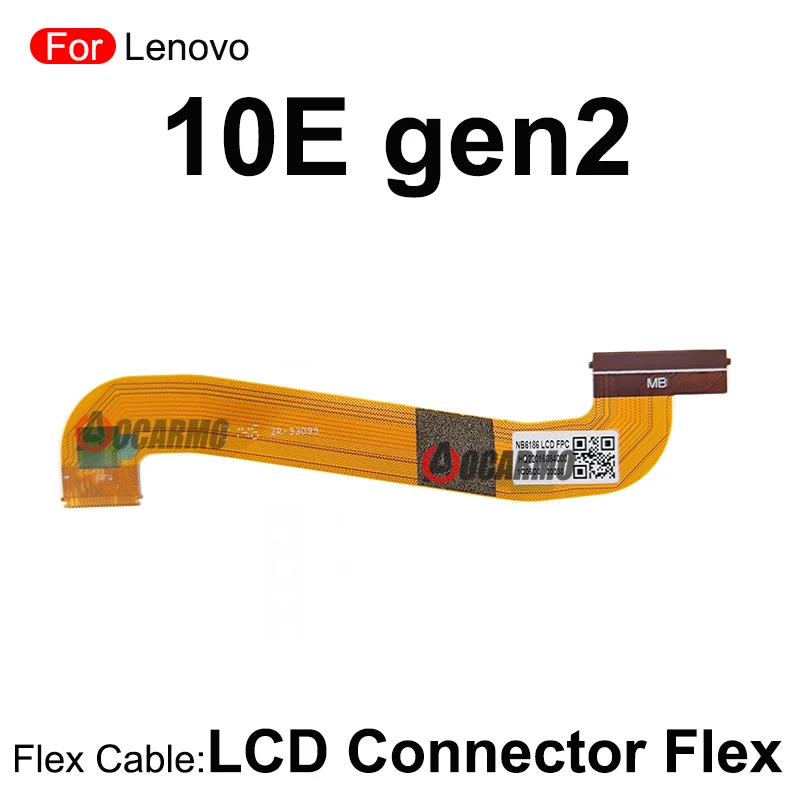 For Lenovo 10E Gen2 LCD Display Connection Motherboard Flex Cable Replacement Repair Part