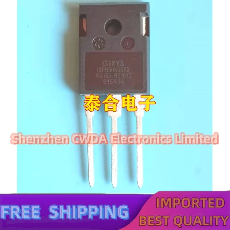 10PCS-20PCS   IXFH60N65X2 TO-247 MOS 60A 650V   In Stock Can Be Purchased