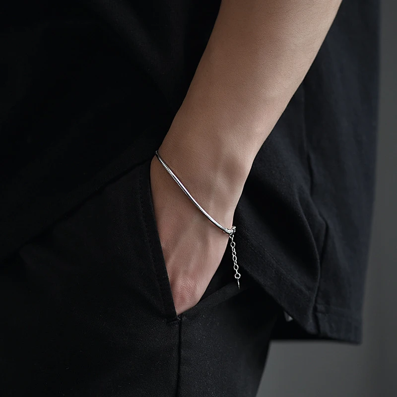 زوجين سوار الإناث زوجين الأفعى العظام سوار المتخصصة بسيطة هدية عيد الحب لصديقها صديقة سلسلة #5