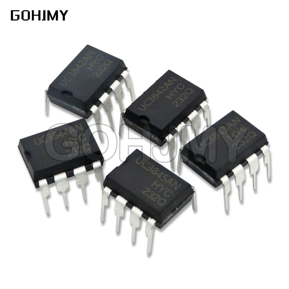 10 piezas UC3844AN UC3845AN UC3846N UC3825N UC3842AN UC3842BN UC3843AN DIP DIP8 UC3844 UC3845 UC3846 UC3825 UC3842