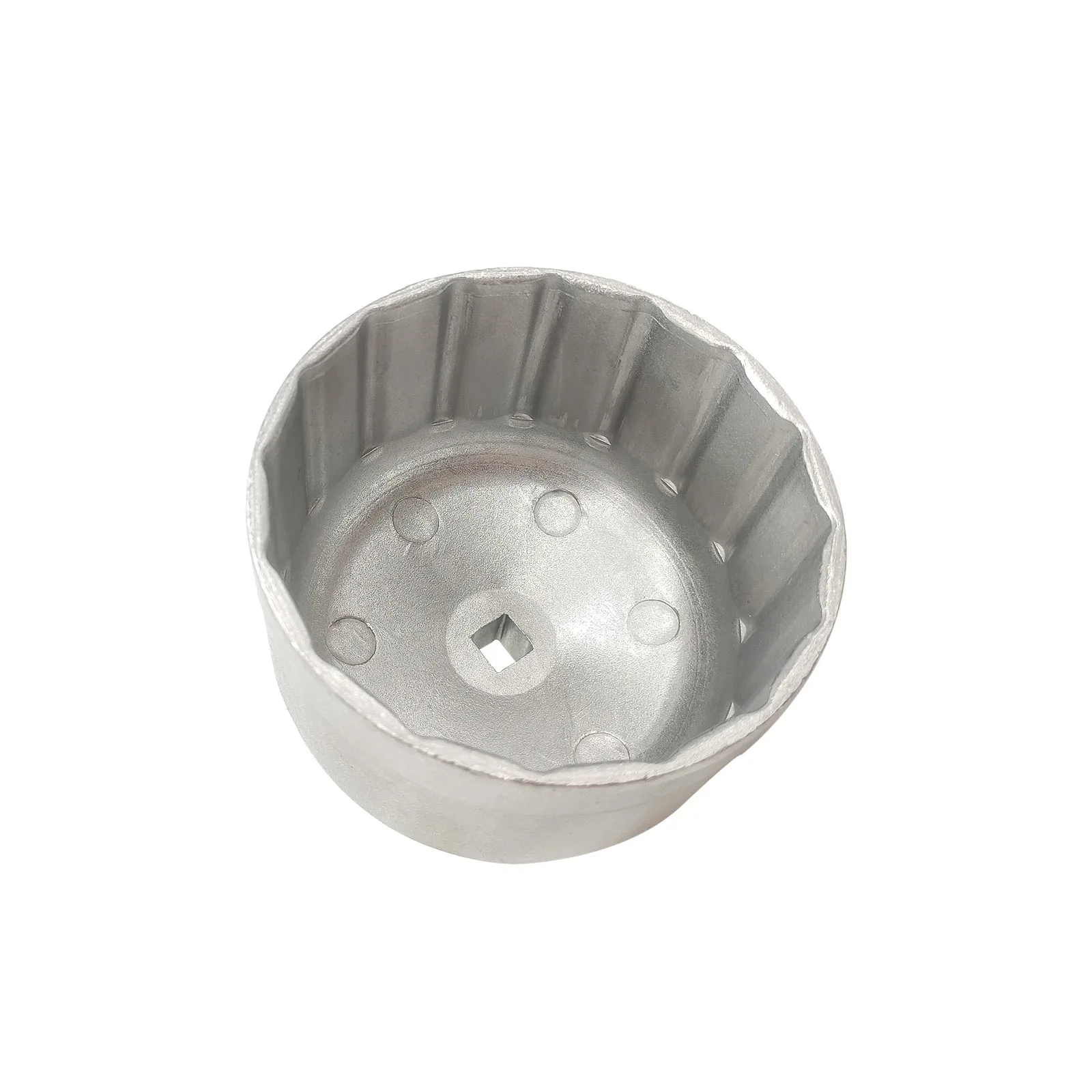 Ölfilterschlüssel im Patronenstil, 86mm, 16 Rillen, Filtergehäusekappen, Ölfilter-Entfernungswerkzeug, Silber, Ersatz für BMW Volvo