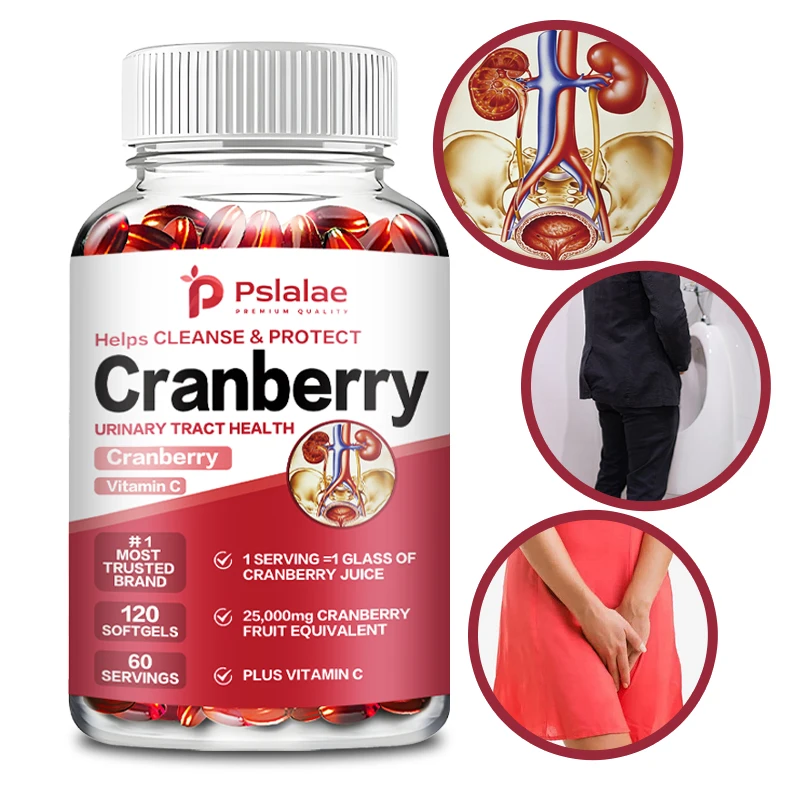 

Organic Cranberry Supplement - Helps Cleanse and Protect Urinary Tract, Antioxidant