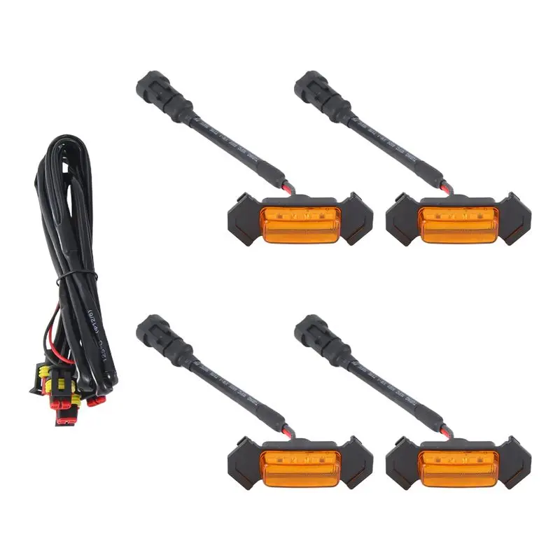 

M93K-For Toyota Tacoma TRD 2016 -2020 Front Grille Lighting LED Grille Lights Kit 4 PCS