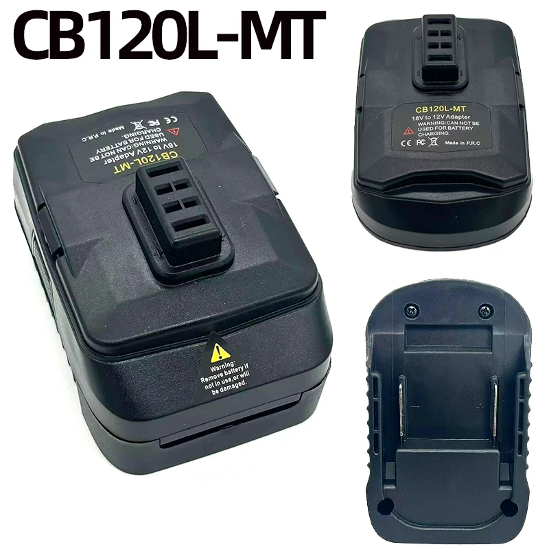 For Makita 18V Lithium-ion Batteries CB120L-MT Power Tool Battery Adapter for Ryobi 12V Li-ion Batteries for Power Tools Drills