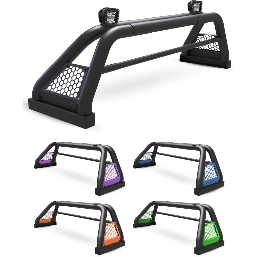 

Roll Bars Wolfstorm для универсальных полноразмерных пикапов, спортивная перекладина Chase Rack для грузовиков Chevrolet S-10 Colorado/GMC Sonoma/Je