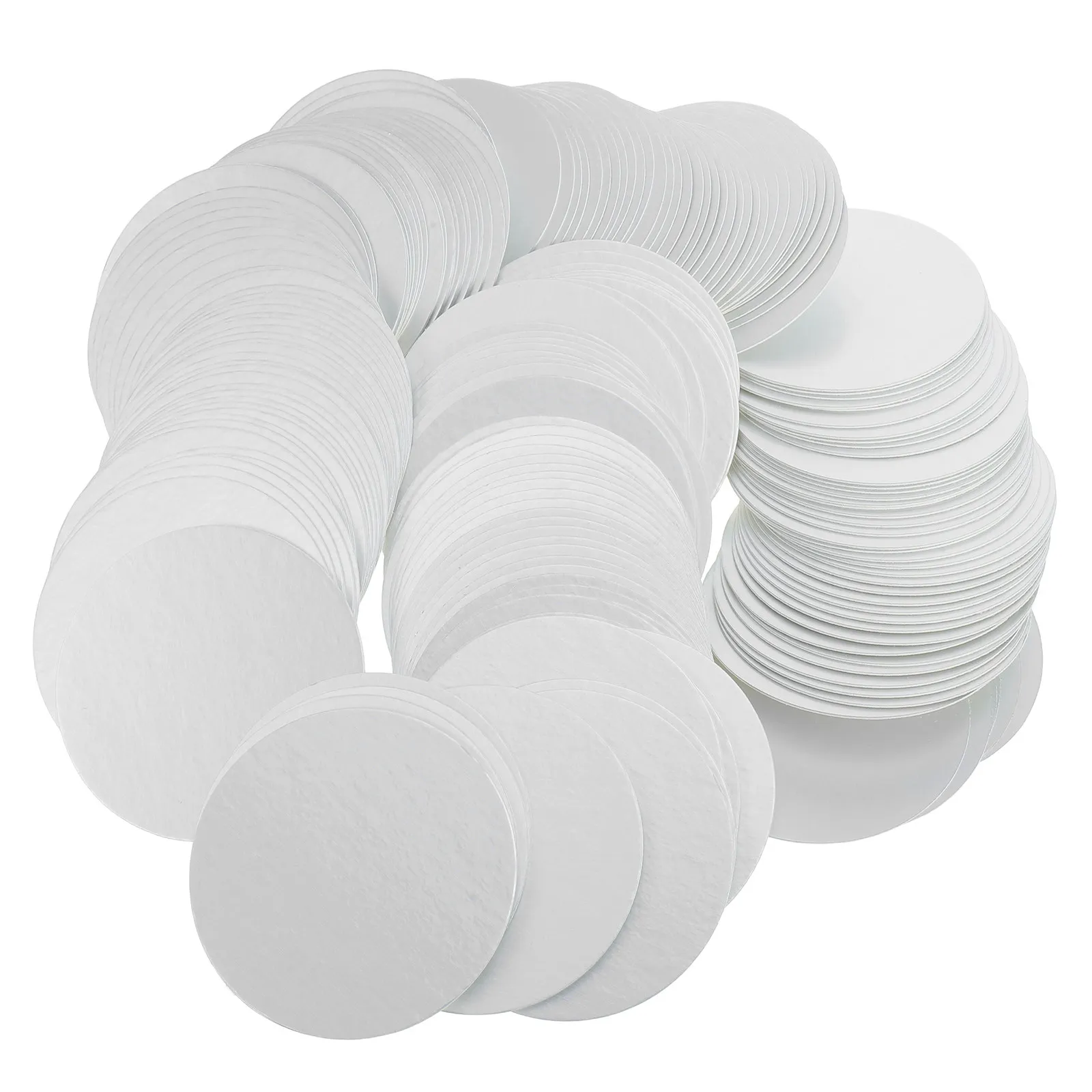 

200 шт. 63 мм фольгированные уплотнители для бутылок и банок, алюминиевые индукционные вкладыши для крышек, герметичные прокладки для предотвращения протечек, пробки для бутылок