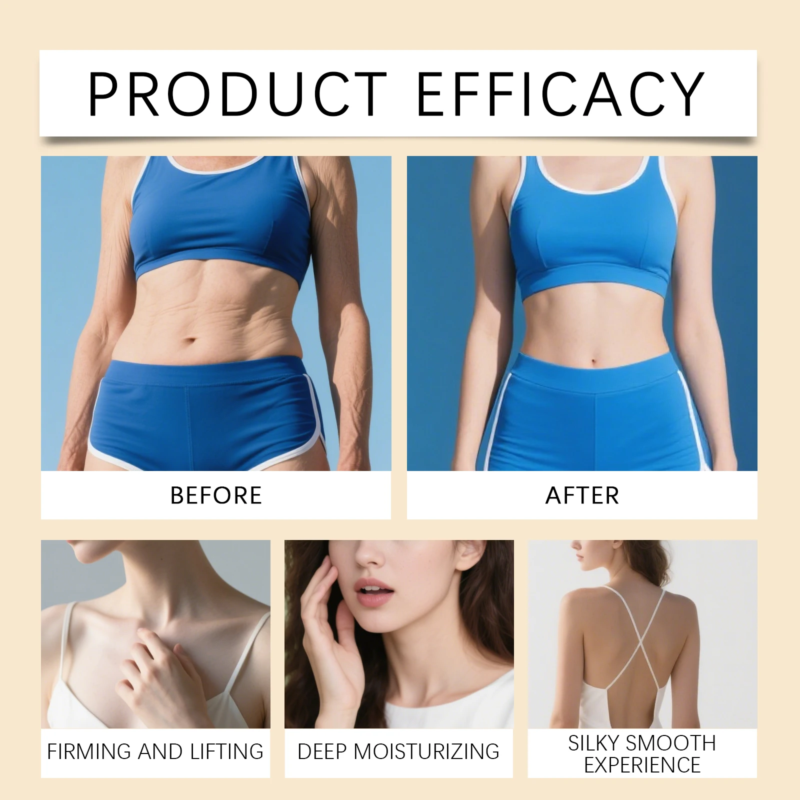 كريم الجسم بزبدة الشيا للبشرة الجافة لوشن ترطيب عميق زبدة الجسم المغذي مع مستخلص الفانيليا العناية بالبشرة الناعمة تدوم طويلاً