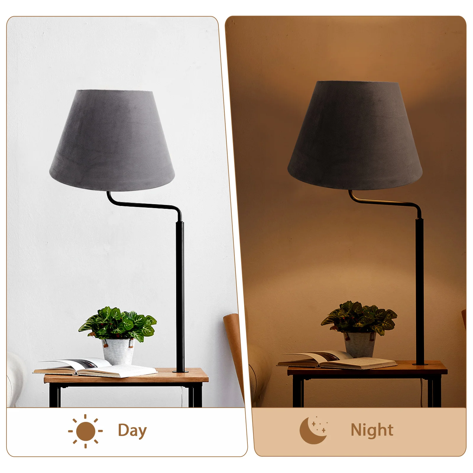 

Replacement Cloth Lampshade Modern Design European Style for Bedside Table Lamp Easy to Install Good Touch Feeling