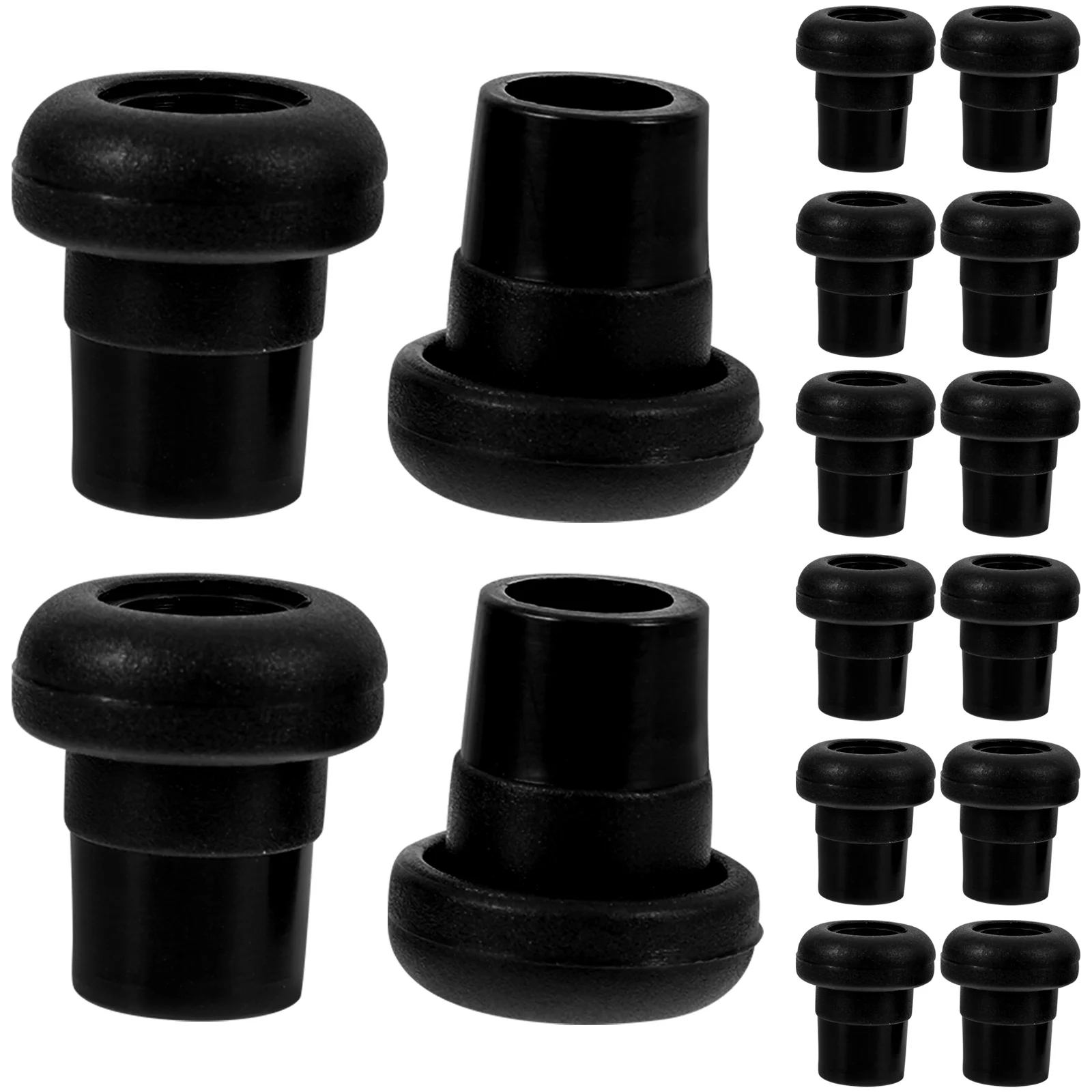 

16 Pcs Table Parts Accessories Durable Rod Covers End Caps Replacement Tip Plugs Foosball End Caps Football Machine