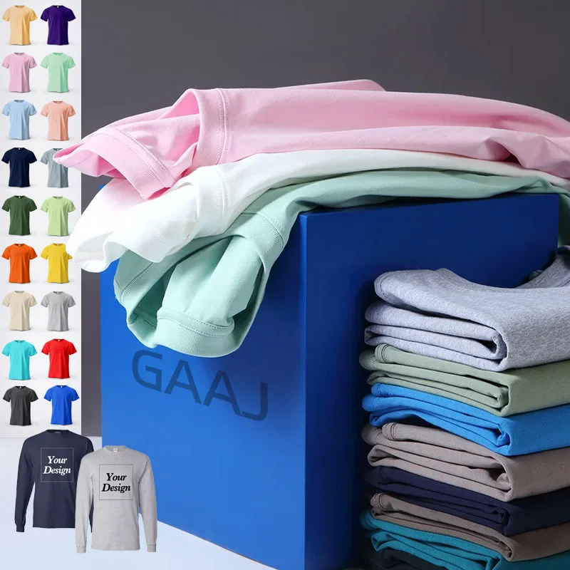 تي شيرت تطريز مخصص 100% قطن تي شيرت اصنع تصميمك الخاص شعار العلامة التجارية الشركة الفريق الحيوانات الأليفة الحيوانات الشعار الرجال النساء تي شيرت القمصان ملابس ذات جودة هدايا مخصصة 200 جرام/متر مربع 7 أونصات - علامة #2