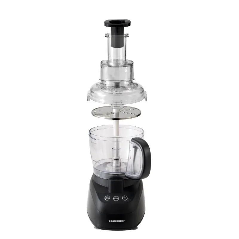 Power Pro Wide-Mouth Food Processor, Black, FP2500B