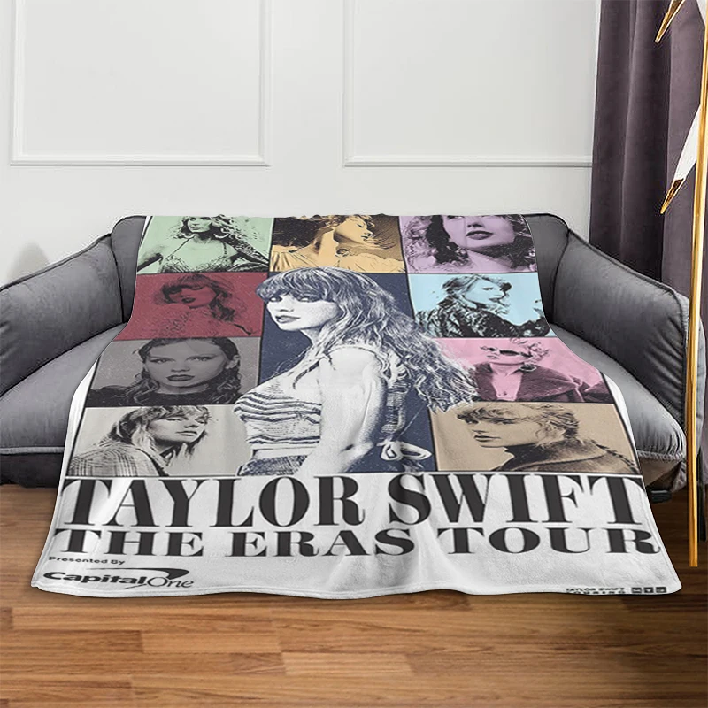 Flauschige weiche Decken A-Taylor Swifts Nickerchendecke King-Size-Decke Mikrofaser-Bettwäsche Warmes Sofa Knie Fleece Camping Custom Anime