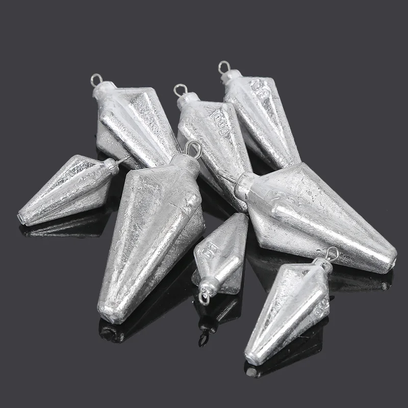 10g-120g Sea Fishing Leads Fishing Weight Sinker Fishing Tools Angling Weight Fishing Lead Fish Accessories Tackle 싱커 봉돌