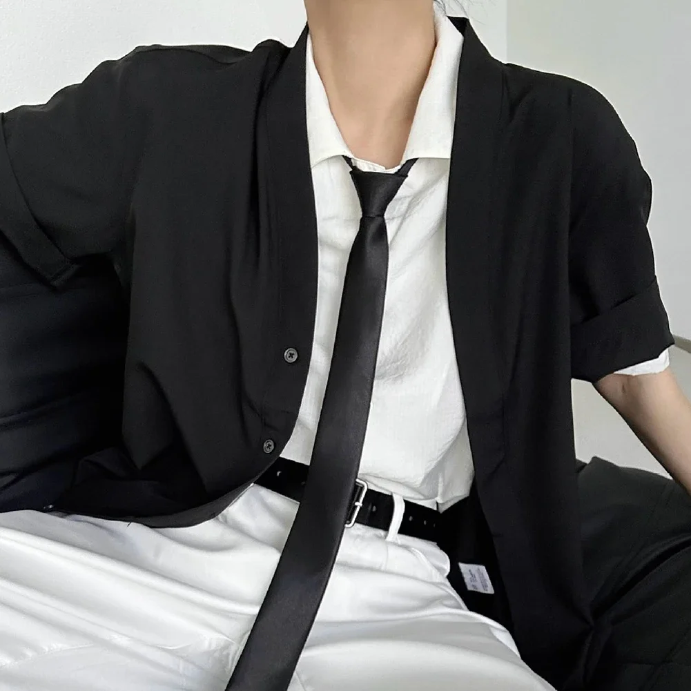 Casual Summer Look Loose Fit Short Sleeve Ice Silk Fashion Fashion Summer Clothing For Men Regular Clothing Length