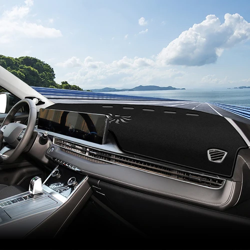 Imagen 2 del producto Para Chery Tiggo 7 Pro Max Hybrid 2021 2022 2023 2024 2025 cubierta Anti-UV para salpicadero de coche Panel de instrumentos evitar alfombrillas ligeras alfombras