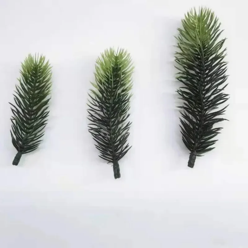 

10pcs Artificial Pine Needles Branch Simulation Plant Flower Arranging Accessories For Christmas Trees Decorative Florals