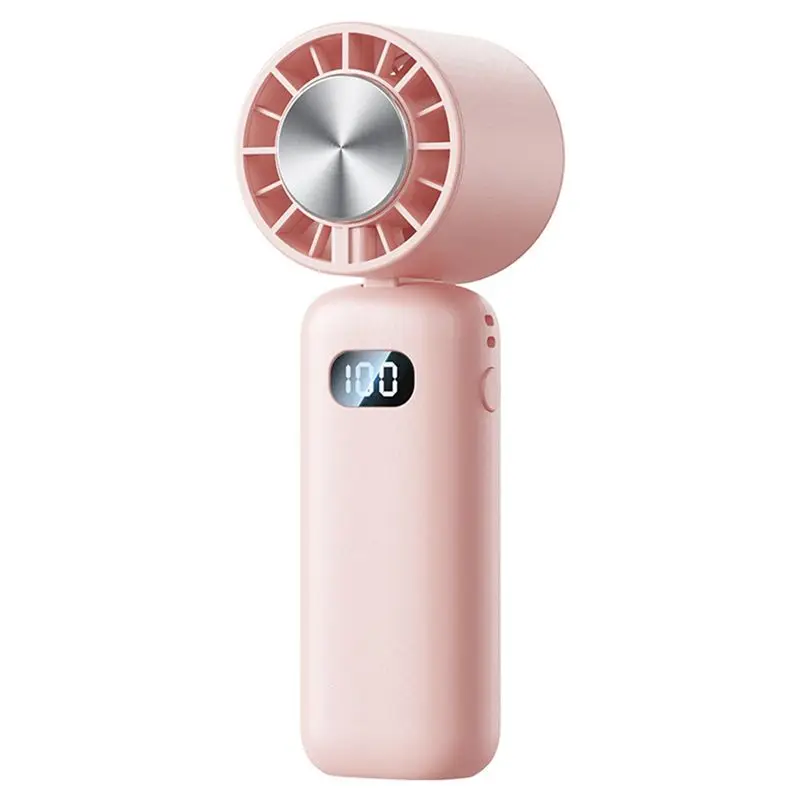 

A99G-Ice Compress Mini Fan, портативный вентилятор с функцией охлаждения, мини-складной вентилятор с цифровым дисплеем, бесшумный настольный вентилятор, вентилятор для шеи с функцией охлаждения.