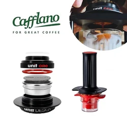 UNITONE Compatible With Cafflano Kompresso Manual Espresso Maker Portable Coffee Maker Adapter Brewing Stand Botomless 54mm