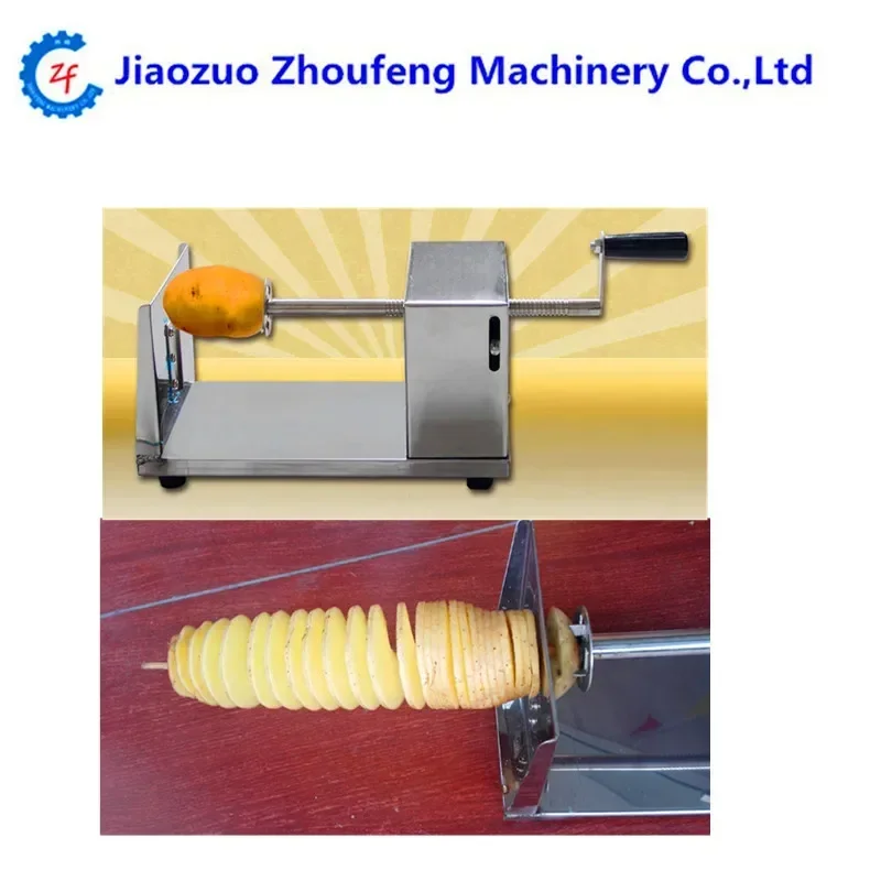 2025Spiral Potato Crisp Cutter Machine