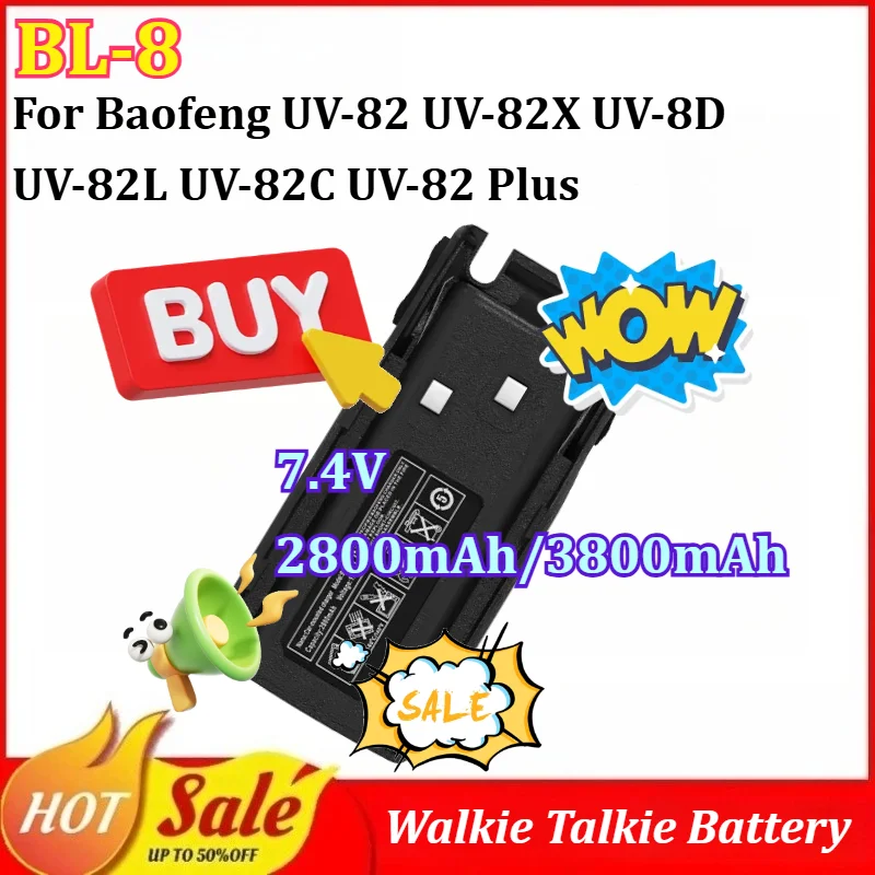 BL-8 7.4V 2800Mah/3…