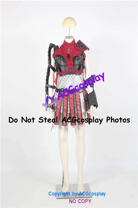 Dragon Age Leliana Cosplay Costume acgcosplay include boots covers buckle props